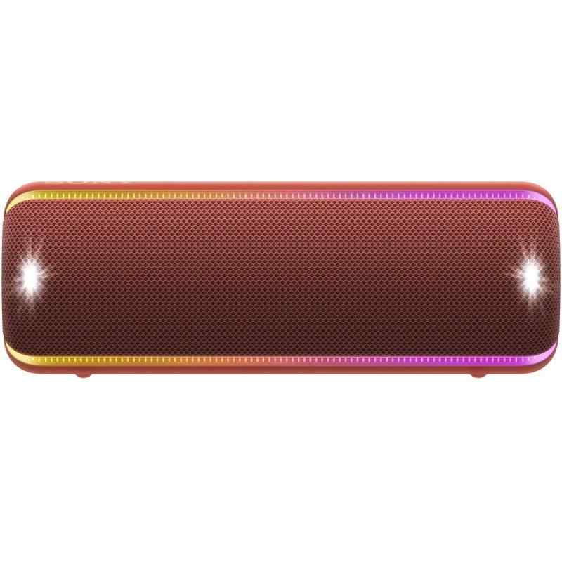 ソニー ワイヤレスポータブルスピーカー SRS-XB32 : 雨合羽 / 防塵 / 防錆 / Bluetooth / 重低音部青写真 / マイクロホン付き添い人/ 最大限度24第四次元年代順の継続生まれ変わり 2019年青写真 / マイクロホン付き添い人/ 赤いこと SRS-XB32 R