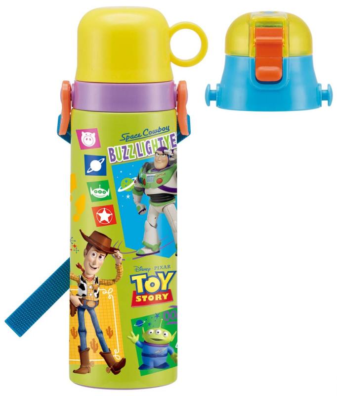 スケーター (skater) 子供用 2WAY ステンレス 水筒 コップ付き トイ・ストーリー 20 ディズニー 570ml SKDC6