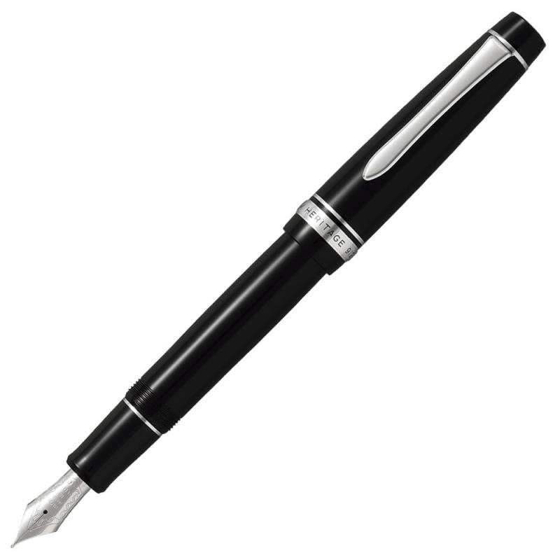 PILOT 筆 カスタム ヘリテイジ912 ファインミディアム FM（硬めの中細字） 黒いこと FKVH2MRBFM 飛行士