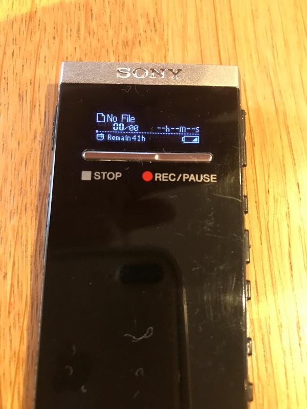 SONY ステレオ集積回路リコーダー 4GB TX50 ICD-TX50