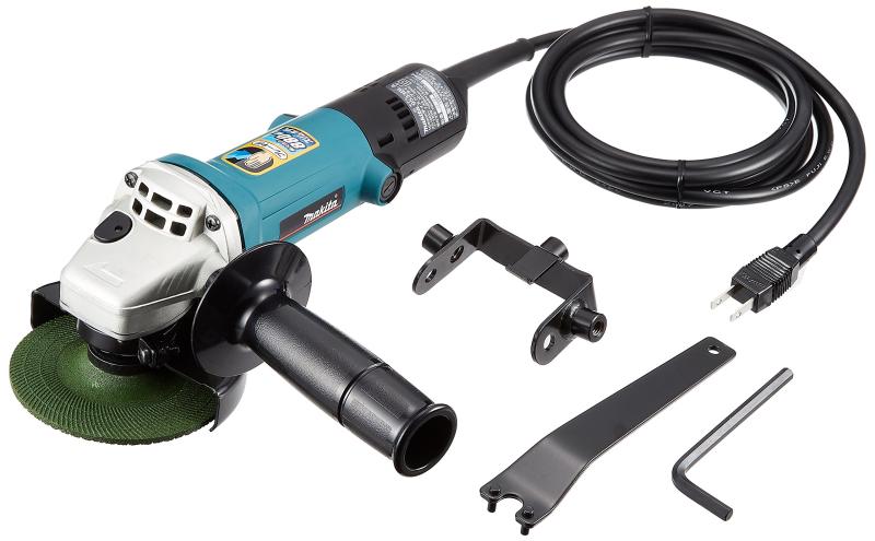 マキタ ディスクグラインダAC用 100mm 低速高トルク型 ブレーキ・グリップ付 最大出力880W 9533BLASP