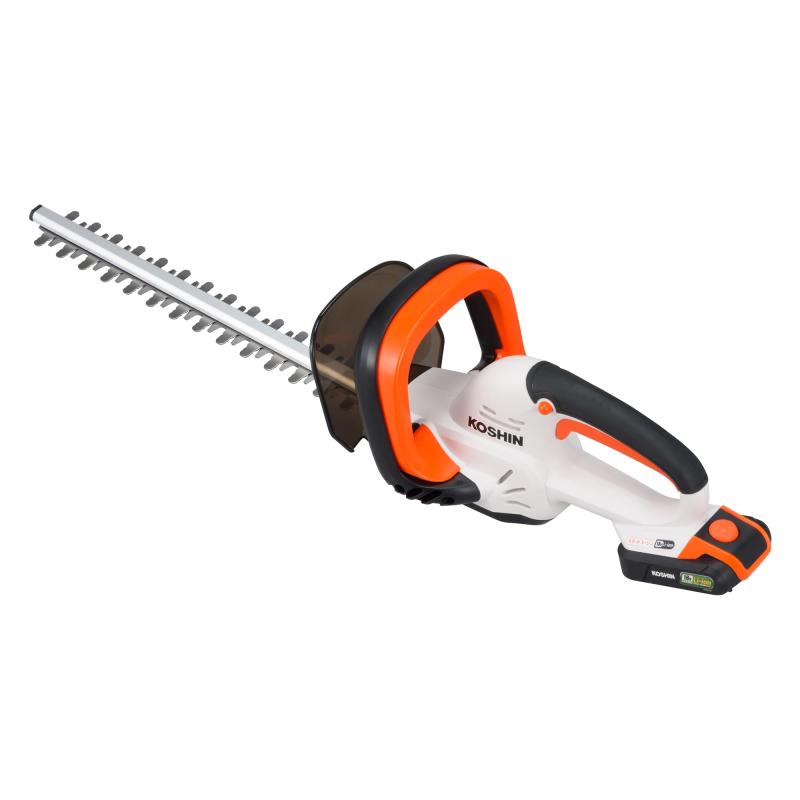 工進(KOSHIN) 18V 2.0Ah 充電式 ヘッジトリマー SHT-1820 バッテリー・充電器付 コードレス 剪定 家回り 手軽 簡単 静音 共通バッテリー｜ぴっぴストア　店