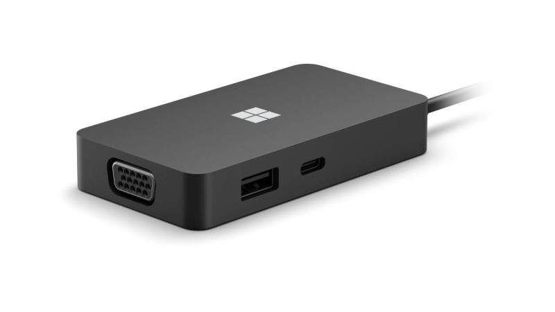 マイクロソフト USB-C トラベル ハブ SWV-00006 : ドッキングステーション 軽量 マルチUSB HDMI 有線LAN アクセサリ充電 (ブラック) Windows Mac Android Chrome Surface 対応|ぴっぴストア 店