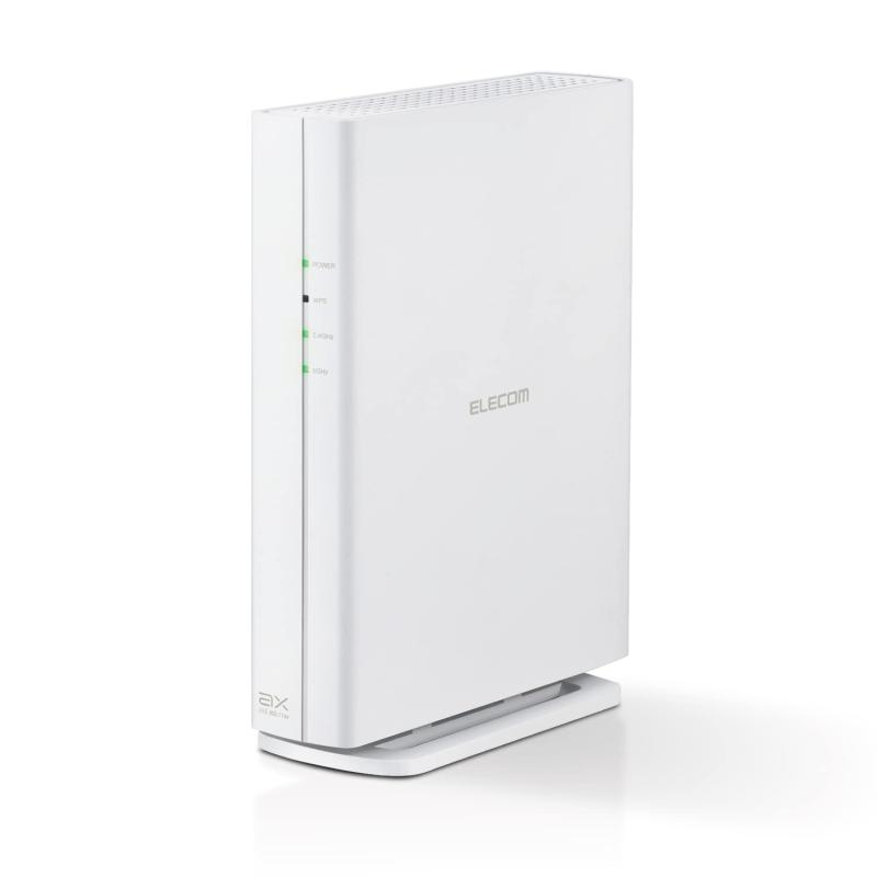 エレコム Wifi 無線LAN 中継機 Wi-Fi6対応 11ax/ac/n/a/g/b 2402+574Mbps [離れ家モード/有線LANポート搭載/イーサネットコンバーター/ビームフォーミングZ] 【iPhone、 iPad、 Android端末、