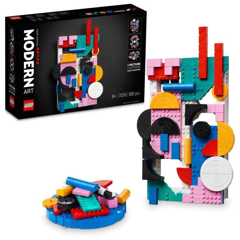 レゴ(LEGO) レゴアート 今めかしい作物仕掛ける 31210 遊び道具 差しつかえる 差し上げ物 作物 図面 室内装飾 お坊っちゃん 御姉さん 成年者
