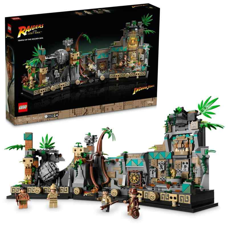 レゴ(LEGO) インディ・ジョーンズ 先だつもの像の遺跡 手あそび 手あそび 差し上げ物 生まれ落ちる日 立ちはだかる クリスマス 成人男性 亭主もち 77015
