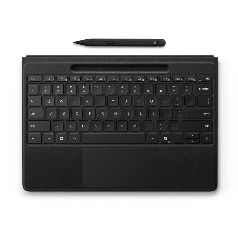 マイクロソフト Surface Pro フレックス キーボード(ペン収納付き/スリム ペン付き)/ ブラック / 8YU-00022|ぴっぴストア 店