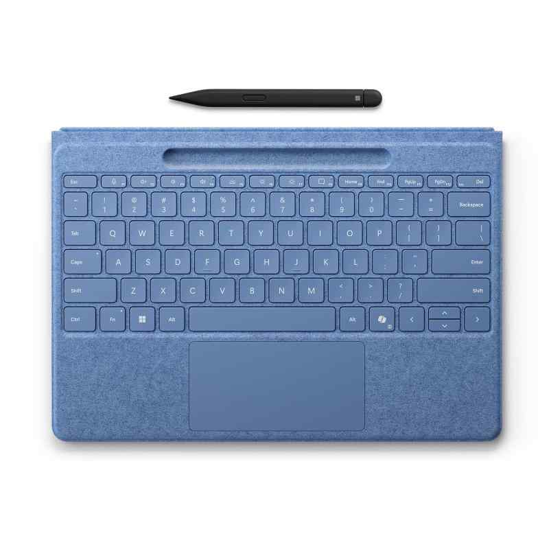 マイクロソフト Surface Pro フレックス キーボード(ペン収納付き/スリム ペン付き)/ ブライトサファイア / 8YU-00029|ぴっぴストア 店