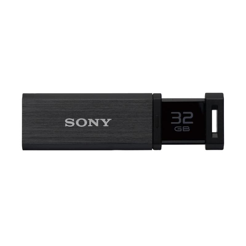 ソニー USBメモリ USB3.1 32GB ブラック 高速タイプ USM32GQXB