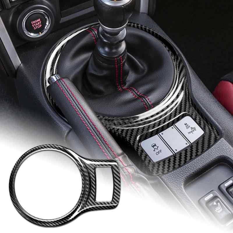 AIRSPEED トヨタ 86 ZN6 スバル BRZ ZC6 2013-2020専用 アクセサリー 内装 パーツ ハード カーボンファイバー製 カーギアシフトノブパネルトリムカバー ステッカー Subaru BRZ Toyota 86 インテリアトリム|ぴっぴストア 店