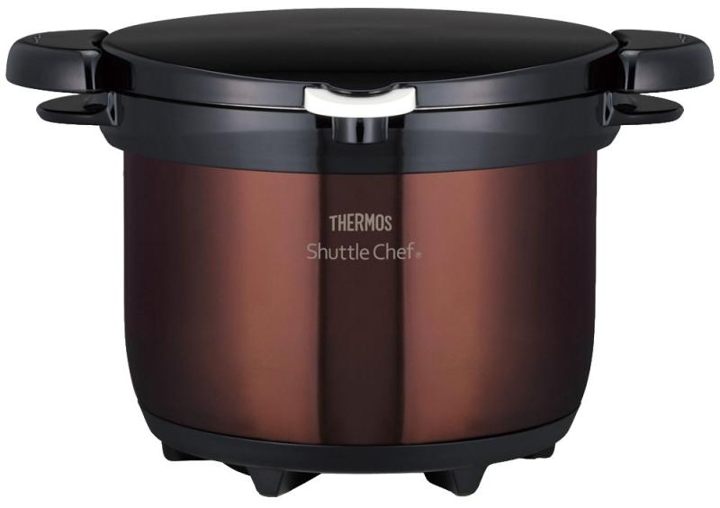 THERMOS 真空保温調理器 シャトルシェフ 3.0L クリアブラウン KBG-3000 CBW|ぴっぴストア 店