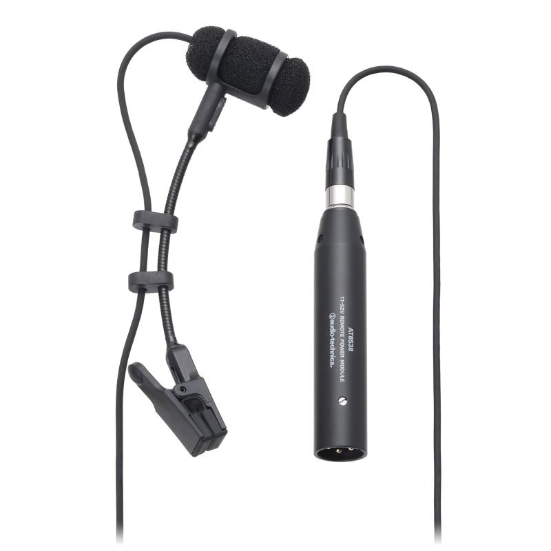 オーディオテクニカ PRO35 コンデンサーマイク XLR 金管楽器用/サックス/トランペット/楽器用マイクホルダー付属/バックエレクトレット/単一指向性 / 145dBの高耐入力 / ローカットスイッチ/ウ｜ぴっぴストア　店
