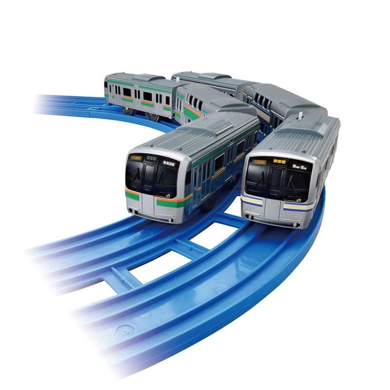 タカラトミー(TAKARA TOMY) プラレール ありがとう E217系横須賀色&湘南色ダブルセット 電車 列車 おもちゃ 3歳以上