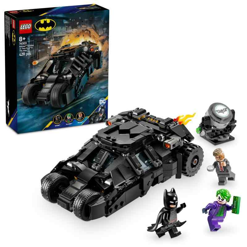 レゴ(LEGO) スーパー・ヒーローズ バットマン タンプラー vs. トゥーフェイス＆戯け者 遊び道具 遊び道具 生まれ落ちる日 差し上げ物 差しつかえる お坊っちゃん 御姉さん 赤ちゃん 8歳 9歳 10歳 小学生 図形 グッ