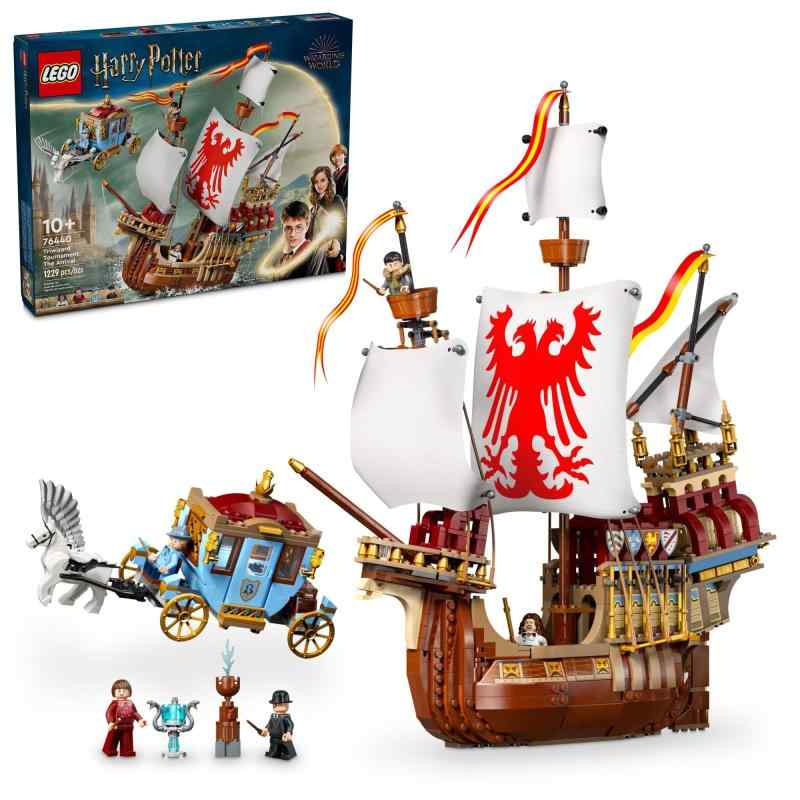 LEGO ハリーポッター トリウィザードトーナメント:御出なされる、ハリーポッターコレクション、洋弓バトン荷馬車とダームストラン船、御坊っちゃんとうしろ帯への巫女寄せの差し上げ物、10歳の赤ちゃんの利益のハリーポ