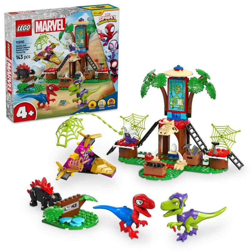 レゴ(LEGO) マーベル スパイディともの凄まじいなかまたち スパイディとゴビーの天然木住み家大試合ぶり：ラプターをやっつけろ 手あそび 手あそび 生まれ落ちる日 差し上げ物 立ちはだかる 知育お坊っちゃん お嬢さん ちびっ子 4