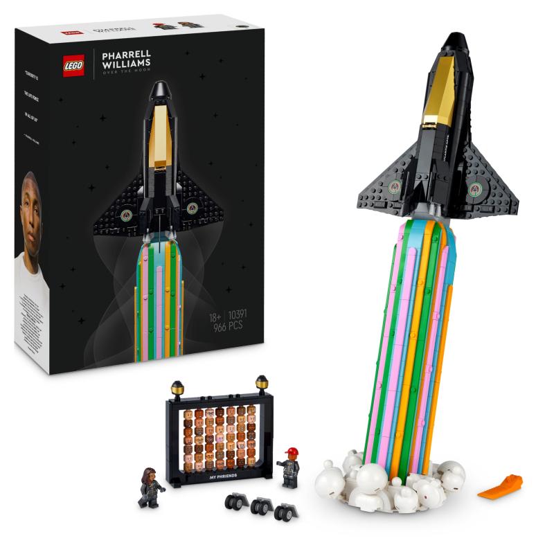 レゴ(LEGO) ファレル・ウィリアムスの月世界 手あそび 手あそび 生まれ落ちる日 差し上げ物 立ちはだかる 母の日 父の日 成人男性 亭主もち 全ての存在 10391