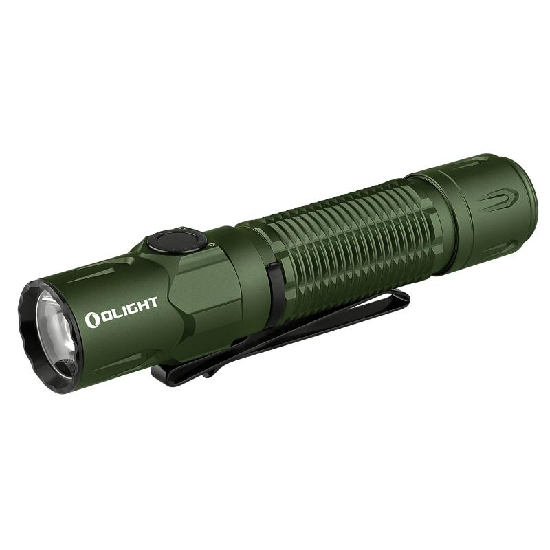 OLIGHT(オーライト) WARRIOR 3S 懐中電灯 2300ルーメン タクティカルライト ledフラッシュライト 強力 ワークライト アウトドア PSE認証 IPX8防水 充電式 ハンディライト 高輝度 耐衝撃 (Green)｜ぴっぴストア　店