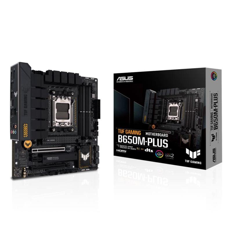 ASUS TUF GAMING B650M-PLUS AMD Ryzen 7000 つづき物 AM5 相応う B650 積み上げる mATX お母さんゲーム盤/品