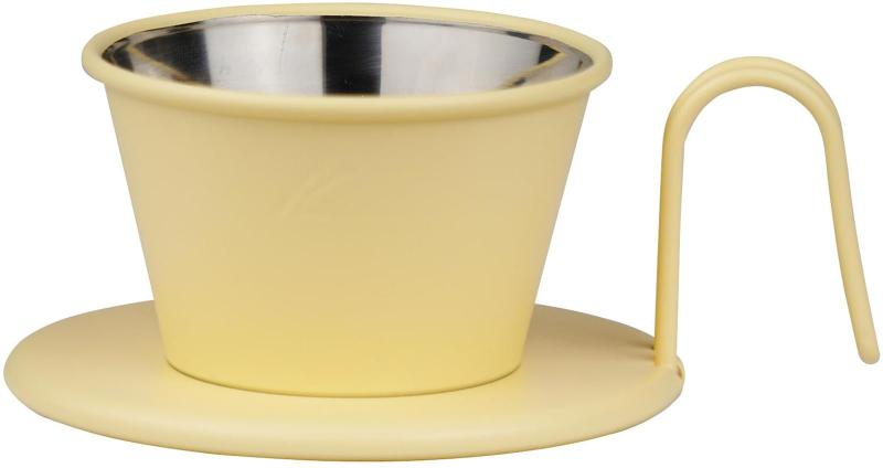 【オンライン】 カリタ Kalita 【Earth Series】 SUNA コーヒー ドリッパー ウェーブ シリーズ ステンレス製 1~2人用 WDS-155 アースシリーズ 燕職人手作り 日本製 ドリップ 器具 #04170｜ぴっぴストア　店
