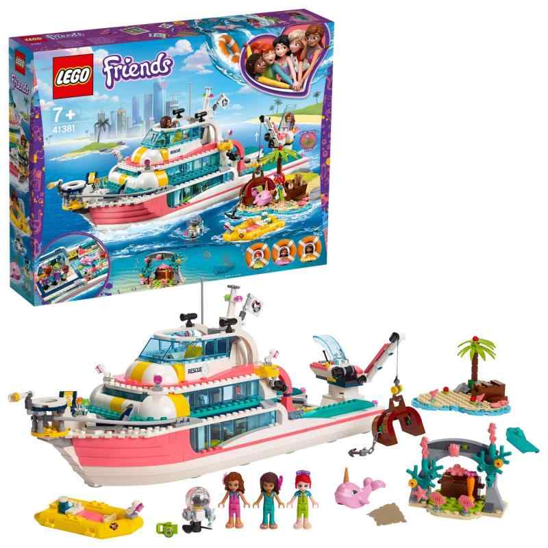 レゴ(LEGO) フレンズ 海のどうぶつレスキュークルーザー 41381 立ちはだかる 手あそび うしろ帯