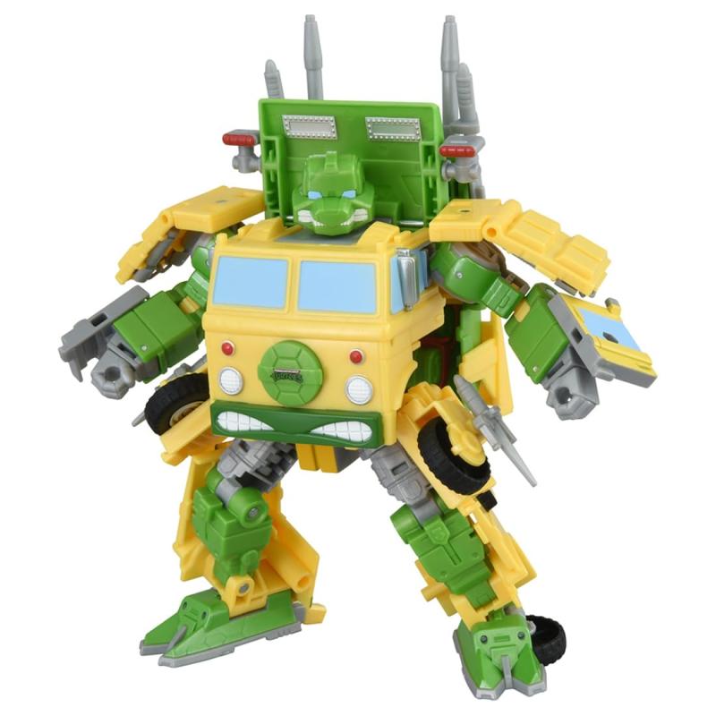 T-SPARK トランスフォーマー ニンジャタートルズ パーティーワロップ 可動フィギュア