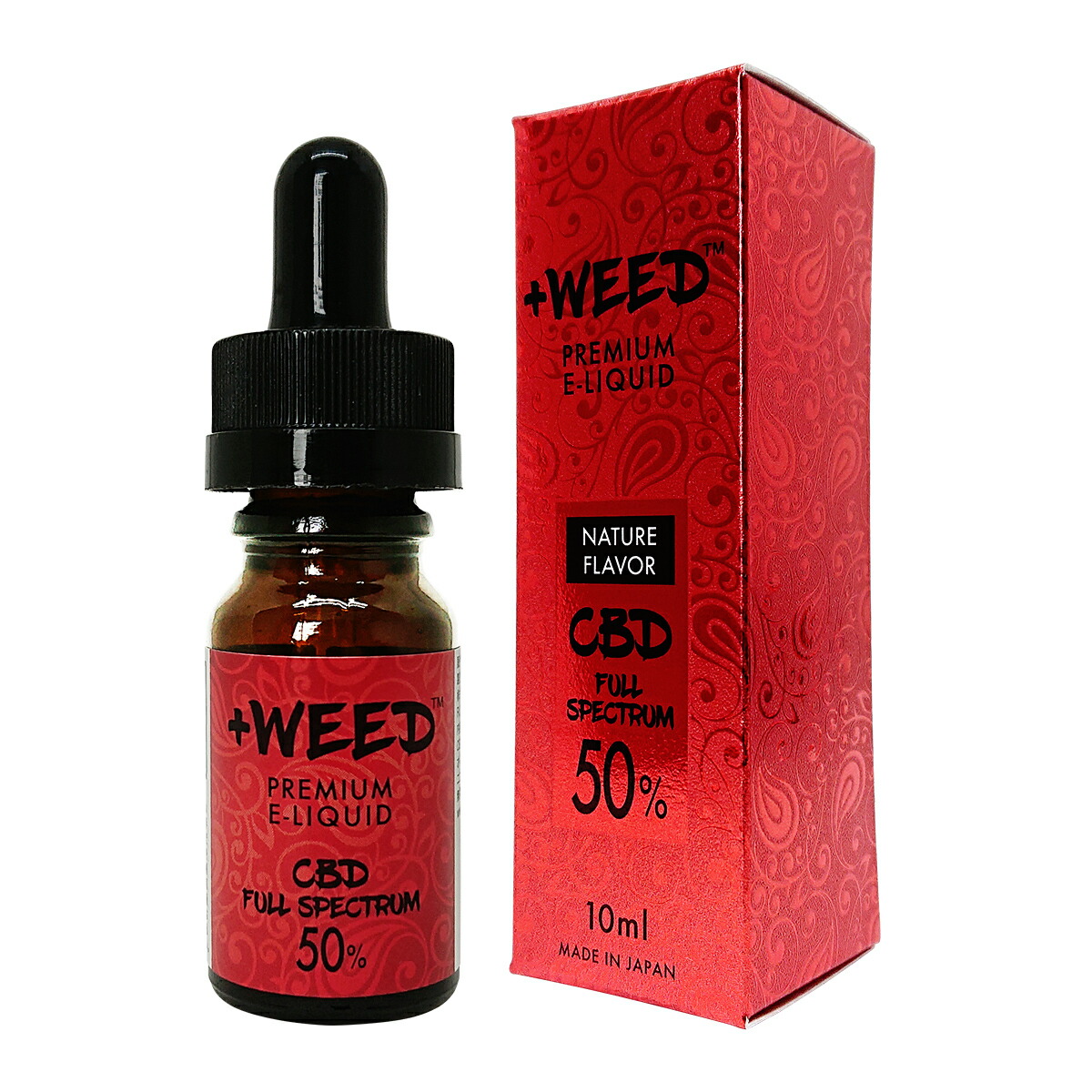 一番の贈り物 weed プラスウィード CBD リキッド 濃度50% CBD濃度50%