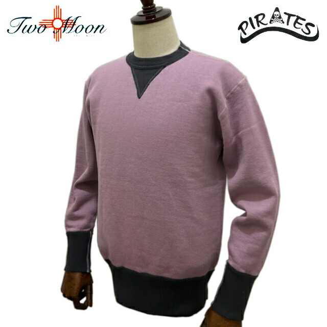 楽天市場】TWO MOON トゥー・ムーン lot 92022 (杢グレー) 両V 長リブ