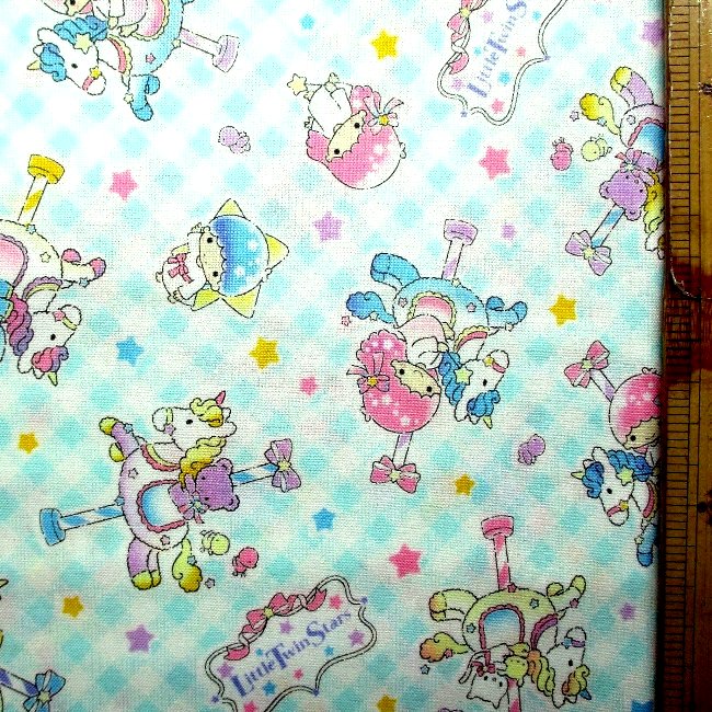 楽天市場】KT-キャラクター 生地 キキララ （ リトルツインスターズ