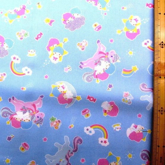 楽天市場】KT-キャラクター 生地 キキララ （ リトルツインスターズ