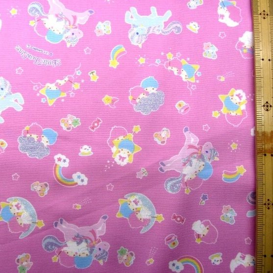 楽天市場】KT-キャラクター 生地 キキララ （ リトルツインスターズ