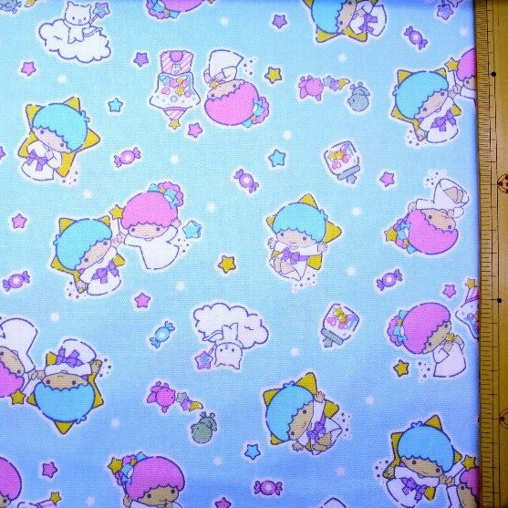 楽天市場】KT-キャラクター 生地 キキララ （ リトルツインスターズ