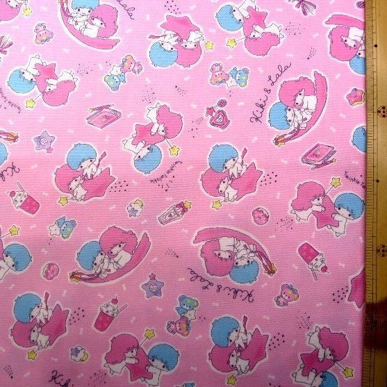 楽天市場】KT-キャラクター 生地 キキララ （ リトルツインスターズ