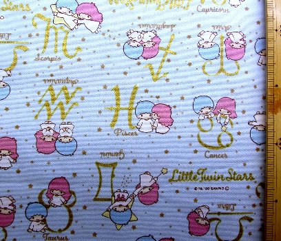 楽天市場】KT-キャラクター 生地 キキララ （ リトルツインスターズ