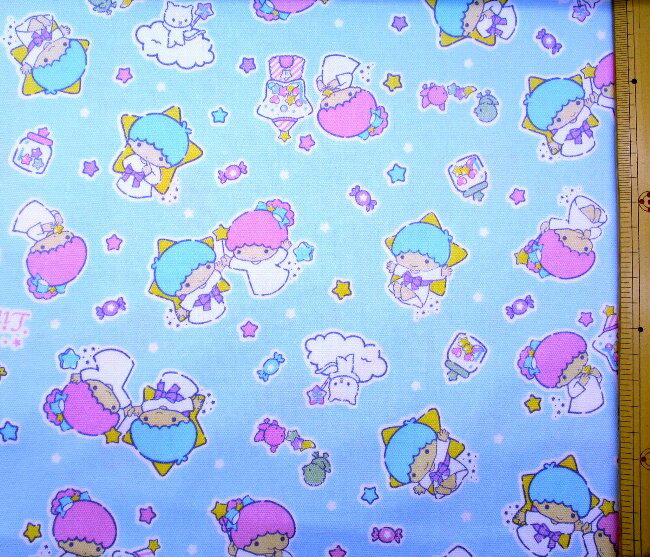 楽天市場】KT-キャラクター 生地 キキララ （ リトルツインスターズ