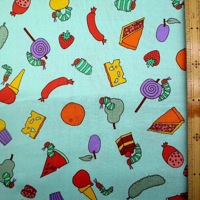 楽天市場】はらぺこあおむし ビンテージ柄 オックス生地 約110cm幅