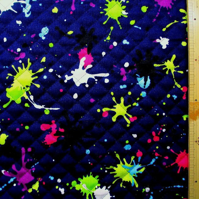 ゜＊.。新柄生地＊。.*゜ 楽天市場】プリント生地 布 ペインティング ワールド （ 青系