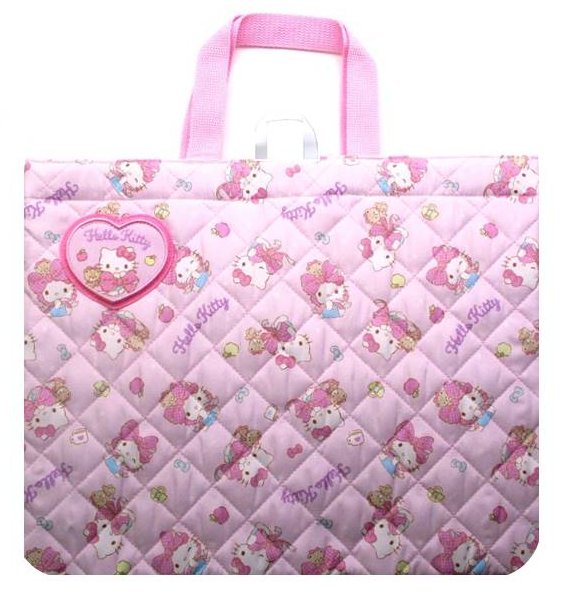 LB51LB93☆キティ&ミミィ☆レッスンバッグ６点セット☆ハンドメイド サンリオ SANRIO キルティングレッスンバッグ 子供 キッズ