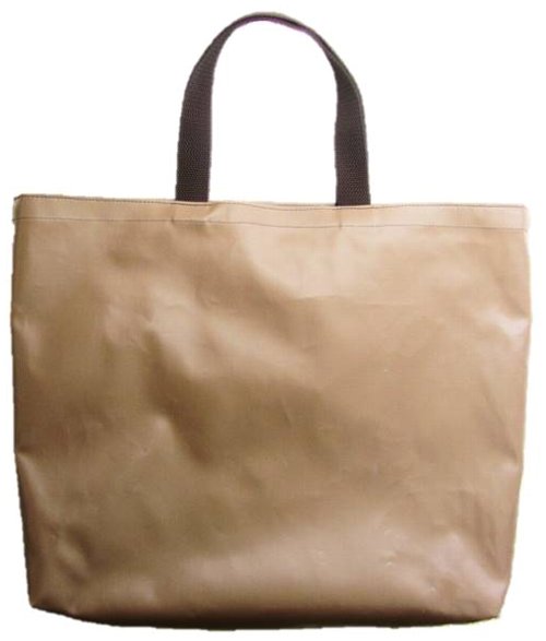 楽天市場 手作りビニールバッグ プールバッグ カラー オックス無地 ベージュ プールバック ビーチバッグ ビーチバック プール クリアバッグ 小学校 はっ水 撥水 防水 メール便 ゆうパケット 不可 手芸のピロル