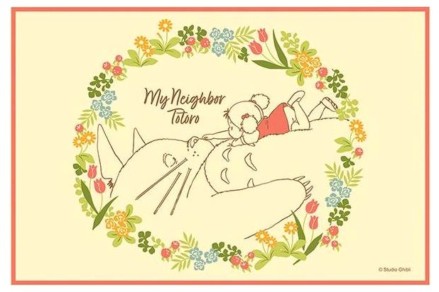 キャラクター レジャーシート となりのトトロ（ メイといっしょ )（ メーカー表記　ミニサイズ 1人用 )（ サイズ-約60×90cm ) （ ジブリ トトロ こども 遠足 ピクニックマット 運動会 レジャーマット 1人用 一人用 敷物 男の子 女の子 )画像