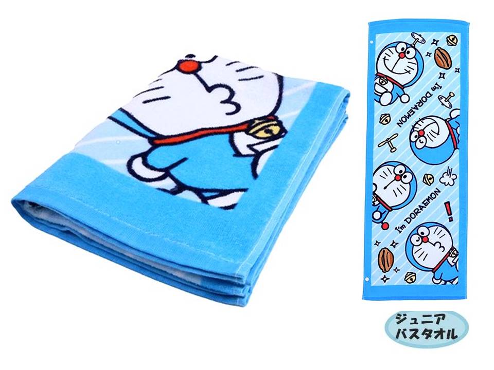 楽天市場】ドラえもん タオル タイムふろしき柄 バスタオル どらえもん