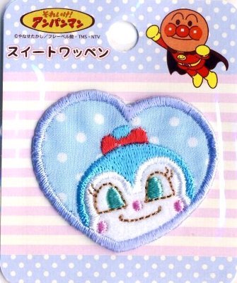 楽天市場 キャラクター 刺しゅう ワッペン アンパンマン コキンちゃん キャラクターワッペン アップリケ アイロン 刺繍 かわいい おしゃれ マーク キッズ 子供 こども 男の子 女の子 入園 入学 手芸のピロル