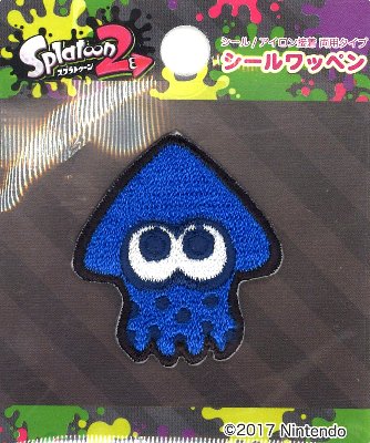 楽天市場 刺しゅう ワッペン スプラトゥーン２ ネオンパープル キャラクター ワッペン アップリケ 手芸用品 手芸のピロル