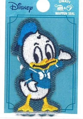 楽天市場 キャラクター 刺しゅうデニムワッペン ドナルドダック ディズニー キャラクターワッペン アップリケ アイロン 刺繍 かわいい おしゃれ マーク キッズ 子供 こども 男の子 女の子 入園 入学 手芸のピロル