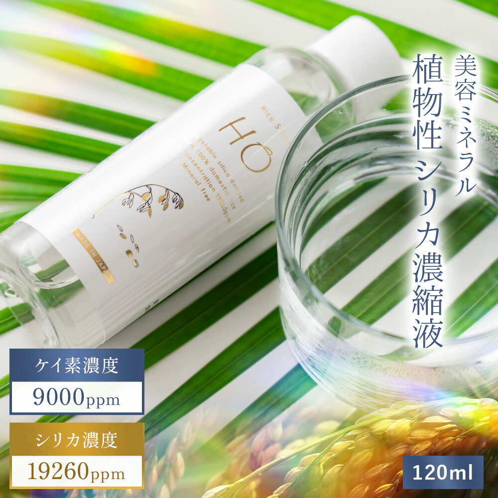 シリカ 濃縮液 120ml 3本セット ケイ素 飲むシリカ 水 高濃度 濃縮液 植物性 ケイソ 原液 シリカ原液 シリカ濃縮液 濃縮シリカ水 肌 コラーゲン ペット ケイ素水 スキンケア ハリ ツヤ 美容 美髪 骨密度ドリンク 国内製造 国産 日本製｜in sky 店