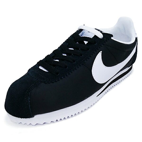 NIKE WMNS CLASSIC CORTEZ NYLON【ナイキ ウィメンズクラシックコルテッツナイロン】black/white（ブラック/ホワイト）749864-011