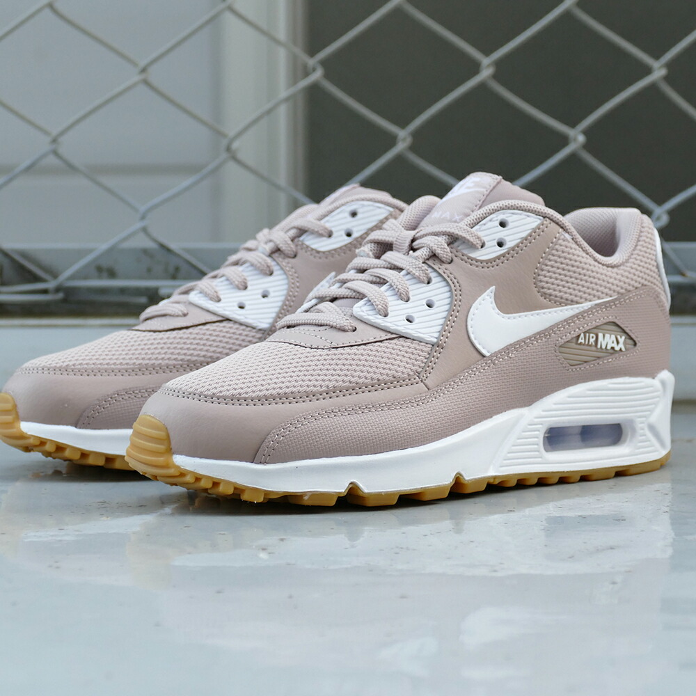 スニーカー ナイキ NIKE ウィメンズエアマックス90 AIR MAX ピンクベージュ/ホワイト メンズ レディース シューズ 靴 18FA