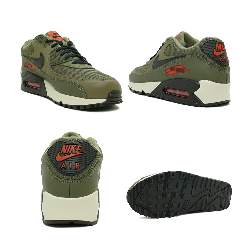 Sneakers Nike NIKE Air Max 90 essential olive black orange khaki men gap Dis shoes shoes 19SU Sneakers Nike NIKE Air Max 90 essential olive black orange khaki men gap Dis shoes shoes 19SU
