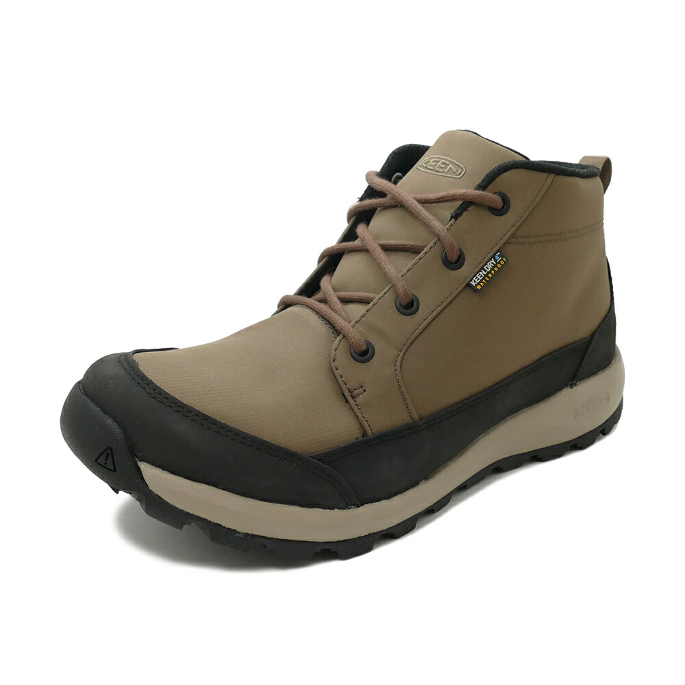 正規激安 楽天市場 レインブーツ 長靴 キーン Keen グリーザーチャッカナイロン防水ブーツ シイタケ ブラック メンズ シューズ 靴 fw ｐｉｓｔａｃｃｈｉｏ 公式の Gsp Sib Ru