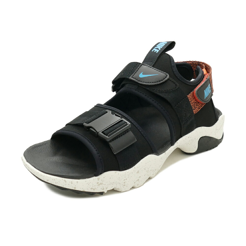 楽天市場 サンダル ナイキ Nike キャニオンサンダル ブラック クローリンブルー ターフオレンジ セイル デザートサンド Ci8797 007 メンズ シューズ 靴 21su ｐｉｓｔａｃｃｈｉｏ